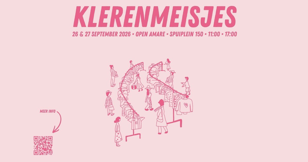 Klerenmeisjes — De gezelligste markt voor tweedehands en vintage kleding voor zowel hem als haar. in Amare, Den Haag
