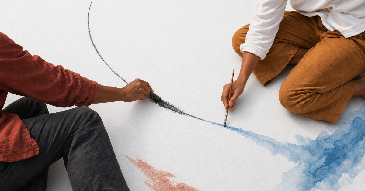 Wayfinding — Movement & Drawing in Amare, Den Haag