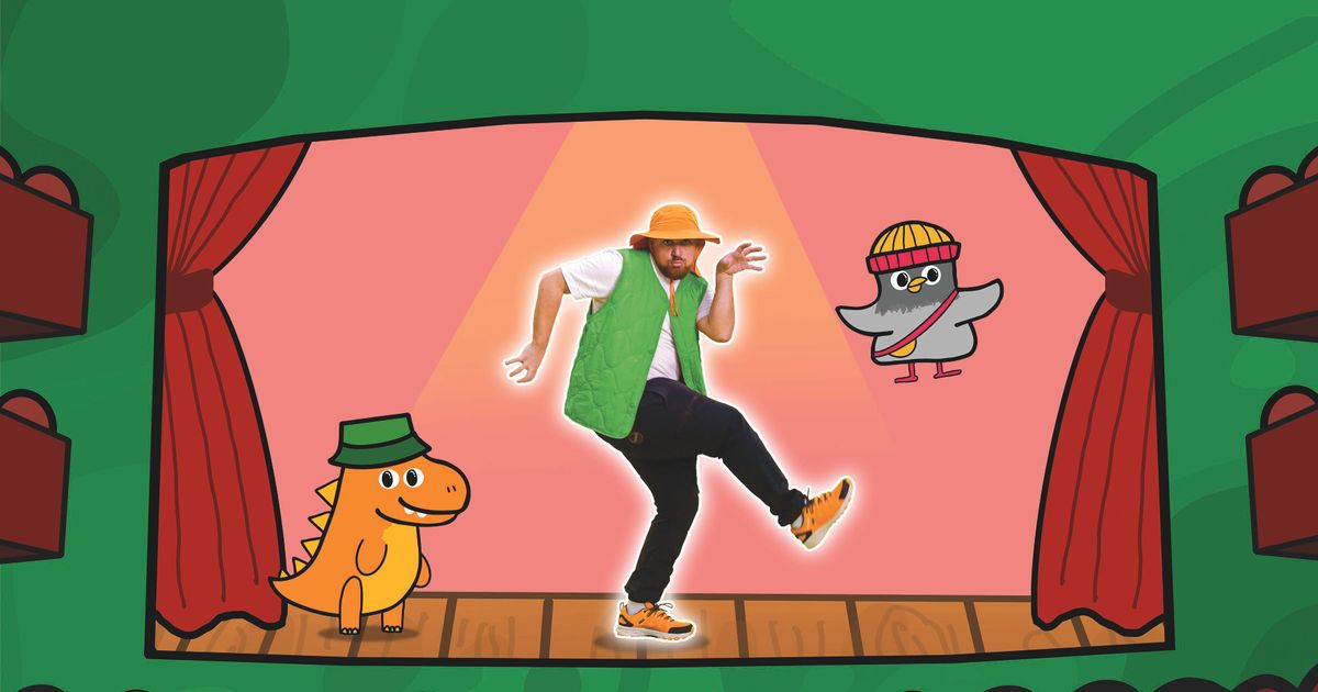 GRRR… ik ben een boze dino! (4+) i.s.m. Top Notch — Een muzikaal feest voor de allerkleinsten in Amare, Den Haag