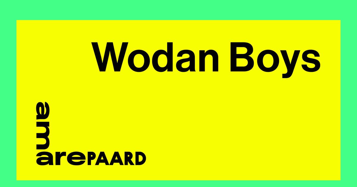 Wodan Boys — De grootste Wodan Boys show ooit in Amare, Den Haag